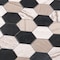 Andova Tiles SAMPLE Channing 2 x 2 Marble Honeycomb Mosaic Floor Use Tile SAM-ANDCHA123 - alternate 7